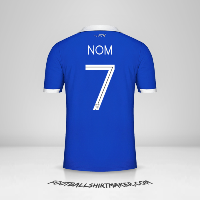 Maillot Leicester City FC Cup 2022/2023 -  nom - 7