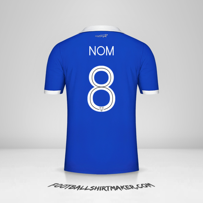 Maillot Leicester City FC Cup 2022/2023 -  nom - 8