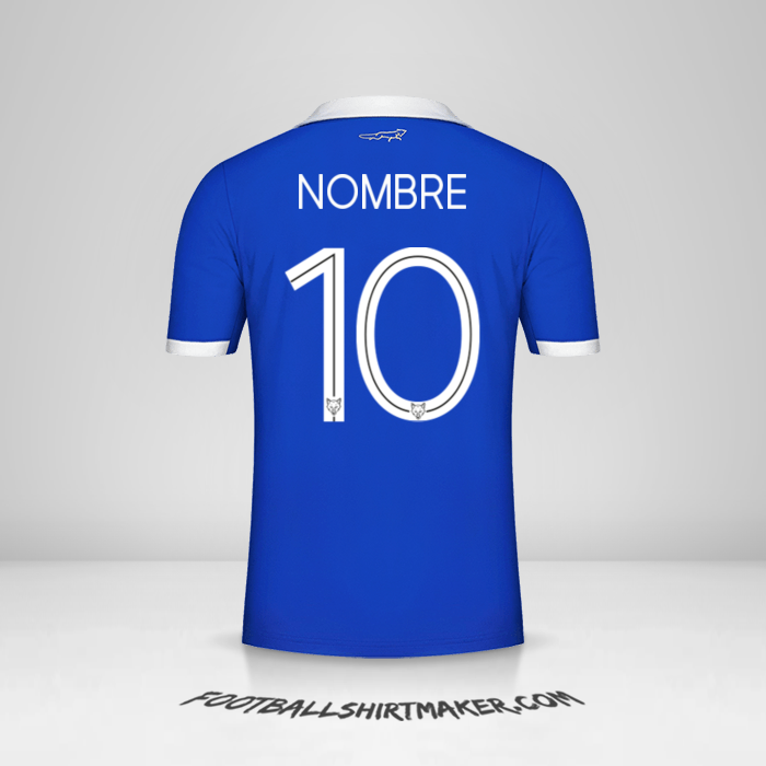 Camiseta Leicester City FC Cup 2022/2023 -  nombre - 10