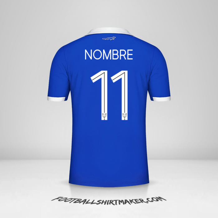 Jersey Leicester City FC Cup 2022/2023 -  nombre - 11