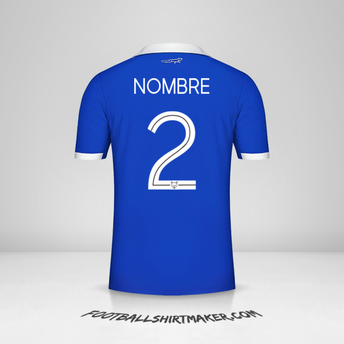 Jersey Leicester City FC Cup 2022/2023 -  nombre - 2