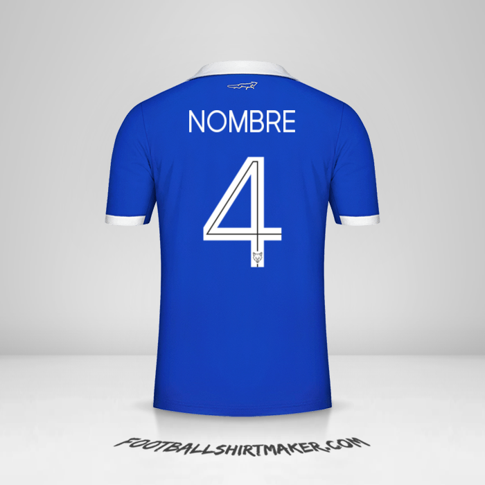 Jersey Leicester City FC Cup 2022/2023 -  nombre - 4