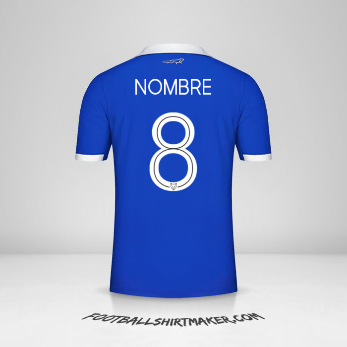 Jersey Leicester City FC Cup 2022/2023 -  nombre - 8