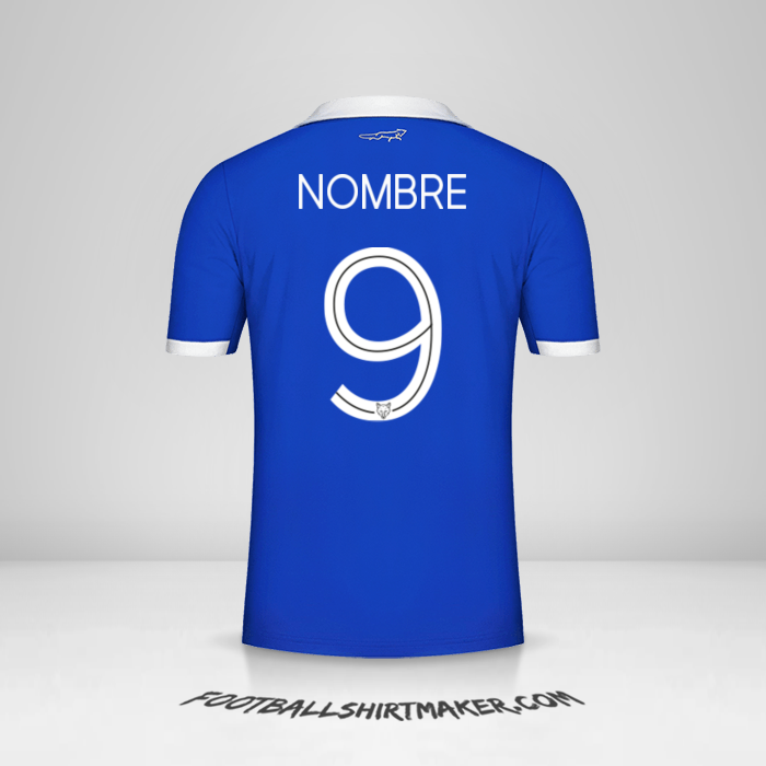 Jersey Leicester City FC Cup 2022/2023 -  nombre - 9