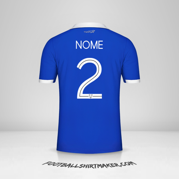 Maglia Leicester City FC Cup 2022/2023 -  nome - 2