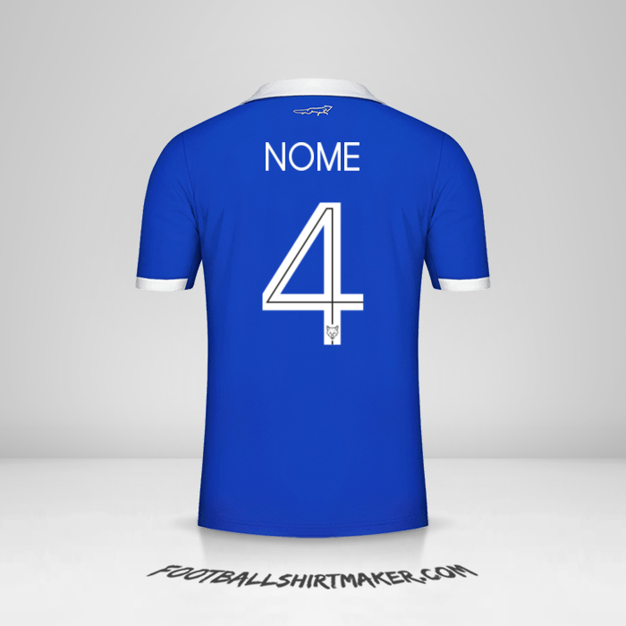 Camisa Leicester City FC Cup 2022/2023 -  nome - 4