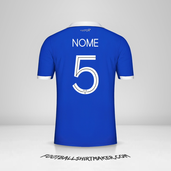 Maglia Leicester City FC Cup 2022/2023 -  nome - 5