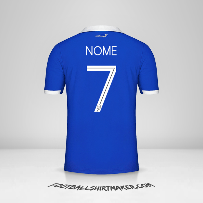 Camisa Leicester City FC Cup 2022/2023 -  nome - 7