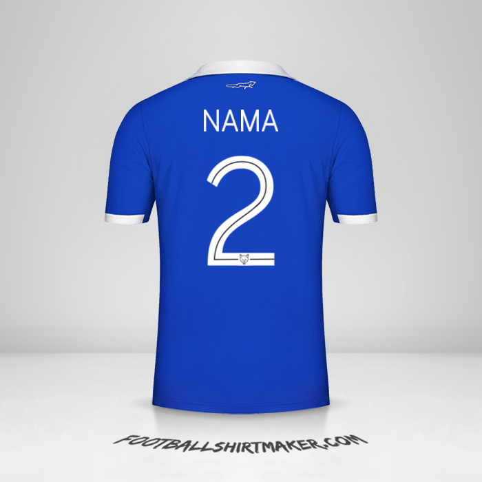 Jersey Leicester City FC Cup 2022/2023 -  nama - 2