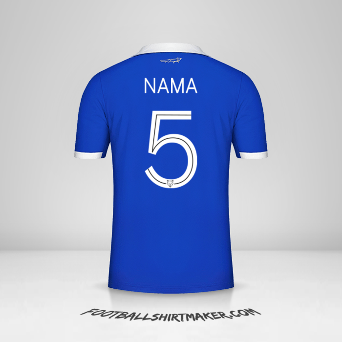 Jersey Leicester City FC Cup 2022/2023 -  nama - 5