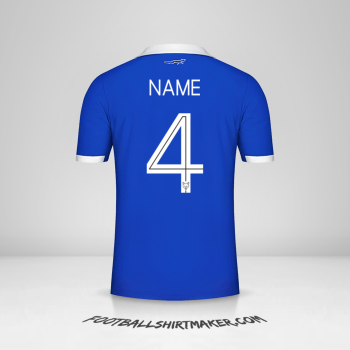 Trikot Leicester City FC Cup 2022/2023 -  name - 4