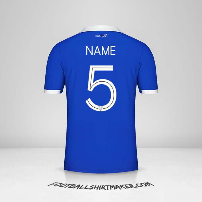 Shirt Leicester City FC Cup 2022/2023 -  name - 5