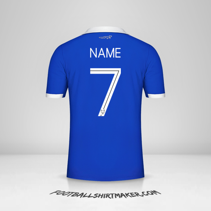 Jersey Leicester City FC Cup 2022/2023 -  name - 7