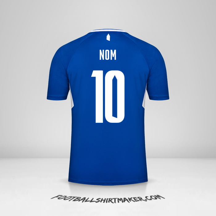 Maillot Everton FC Cup 2022/2023 -  nom - 10