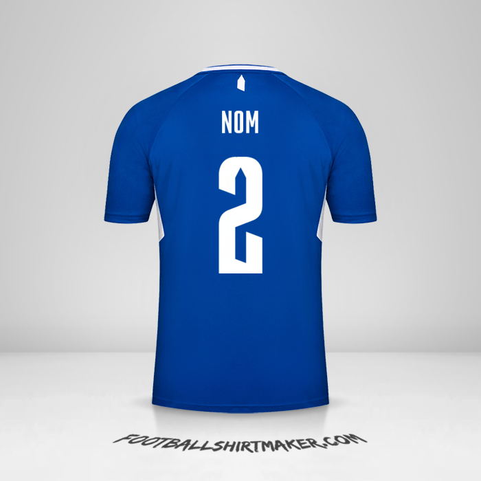Maillot Everton FC Cup 2022/2023 -  nom - 2