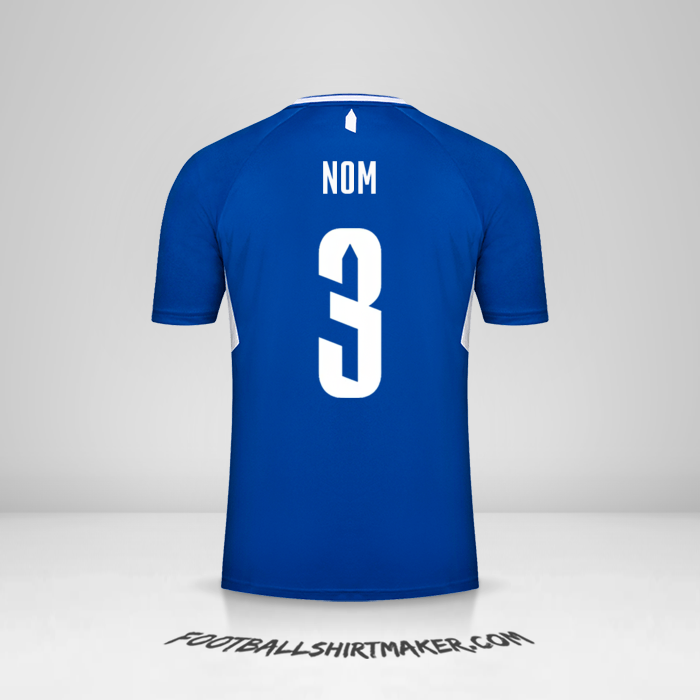 Maillot Everton FC Cup 2022/2023 -  nom - 3