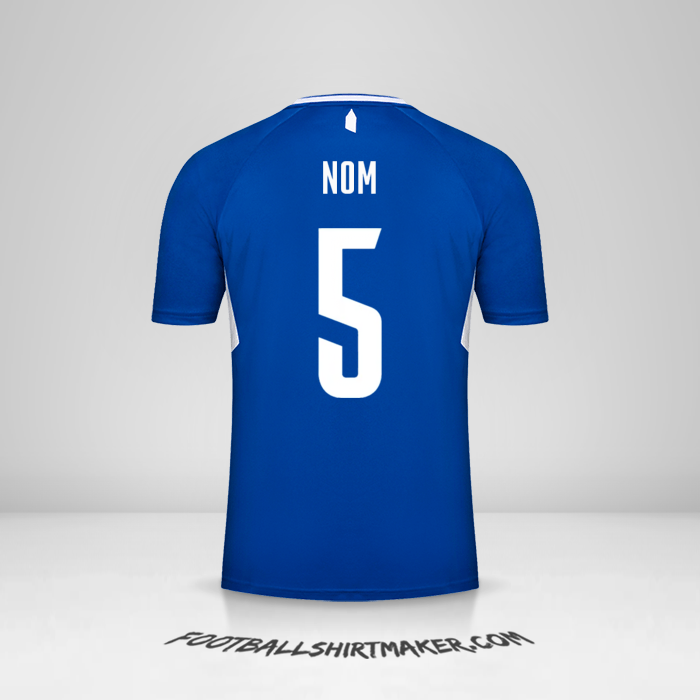 Maillot Everton FC Cup 2022/2023 -  nom - 5