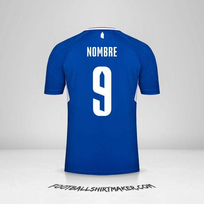 Jersey Everton FC Cup 2022/2023 -  nombre - 9