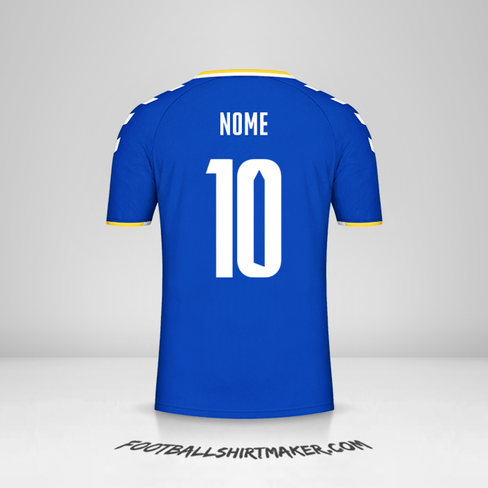 Maglia Everton FC Cup 2021/2022 -  nome - 10