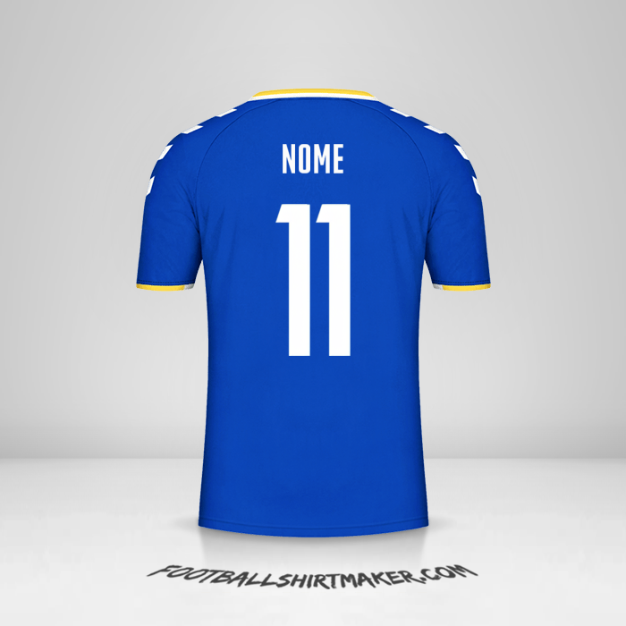 Maglia Everton FC Cup 2021/2022 -  nome - 11