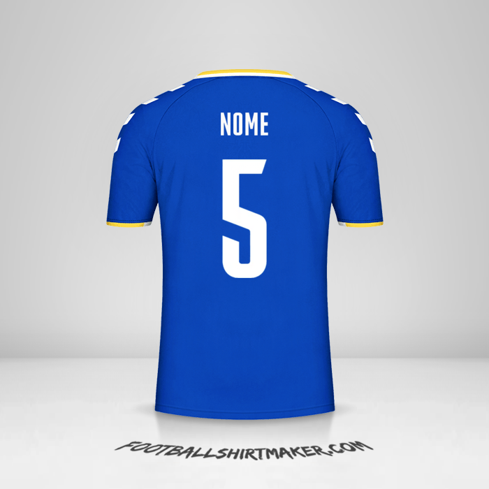 Maglia Everton FC Cup 2021/2022 -  nome - 5