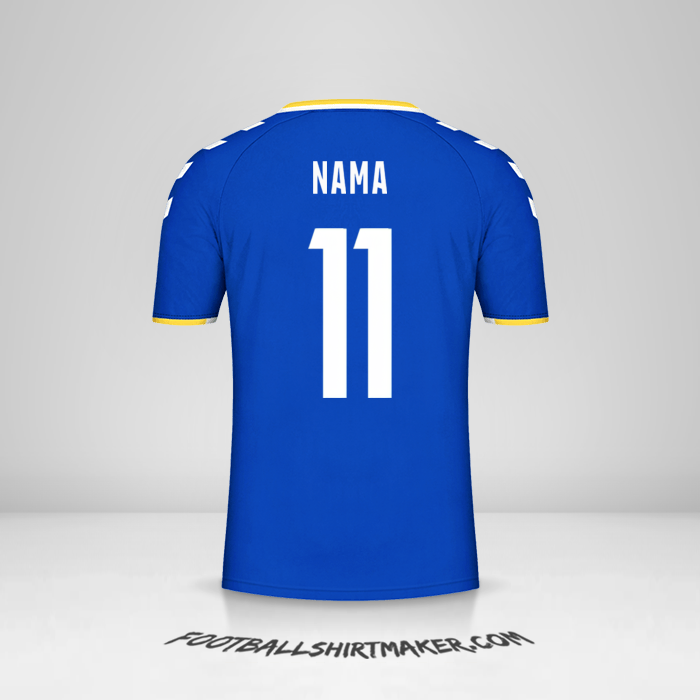Jersey Everton FC Cup 2021/2022 -  nama - 11
