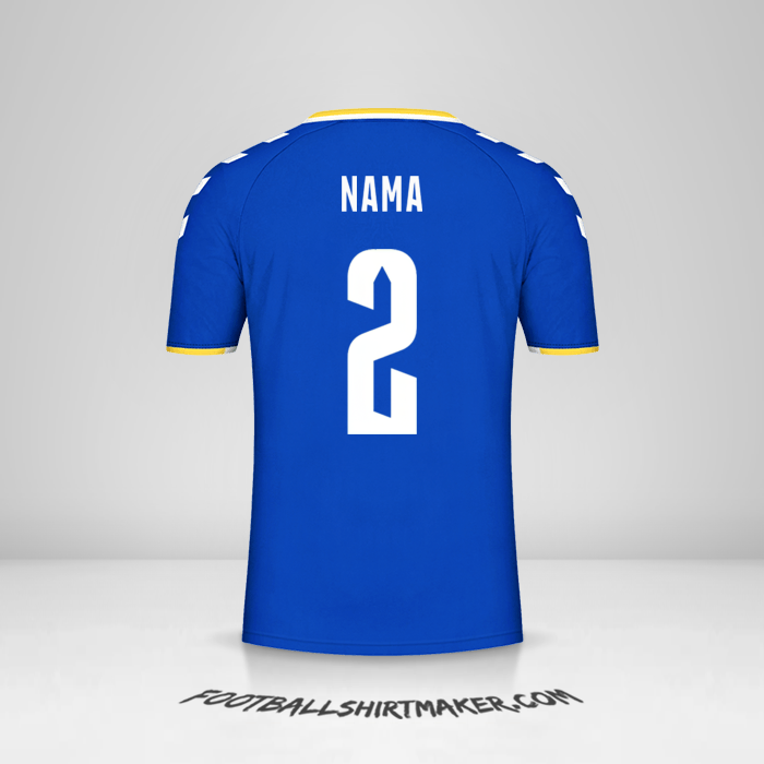 Jersey Everton FC Cup 2021/2022 -  nama - 2