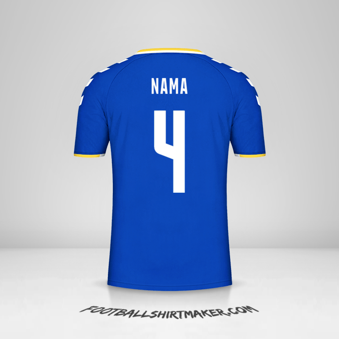 Jersey Everton FC Cup 2021/2022 -  nama - 4