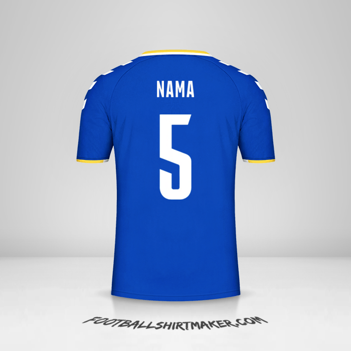 Jersey Everton FC Cup 2021/2022 -  nama - 5