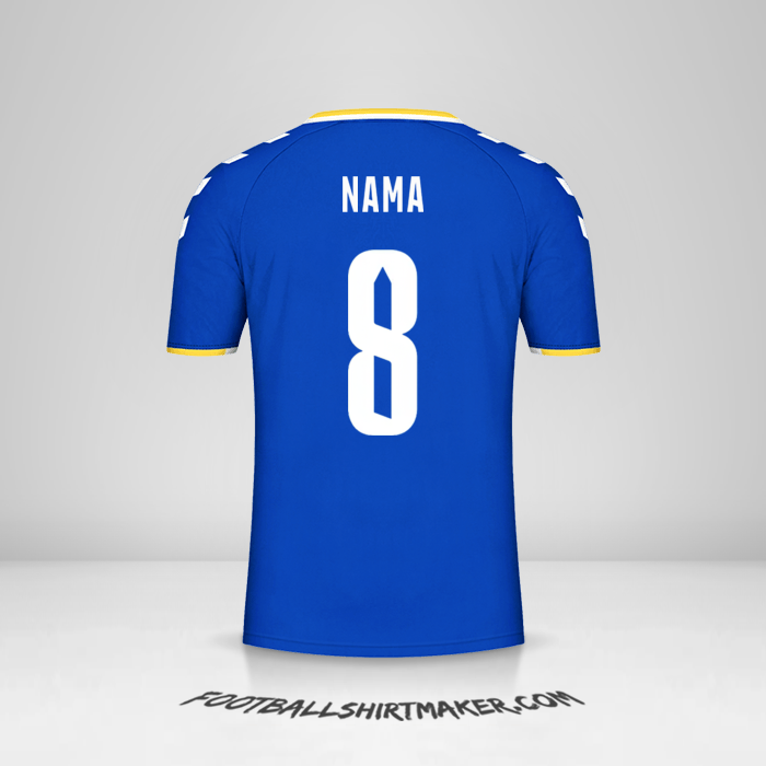 Jersey Everton FC Cup 2021/2022 -  nama - 8