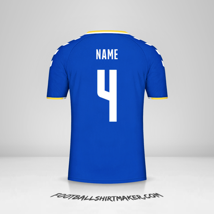 Jersey Everton FC Cup 2021/2022 -  name - 4