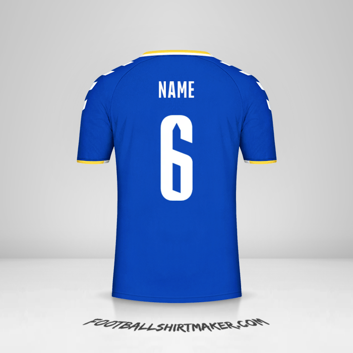 Trikot Everton FC Cup 2021/2022 -  name - 6