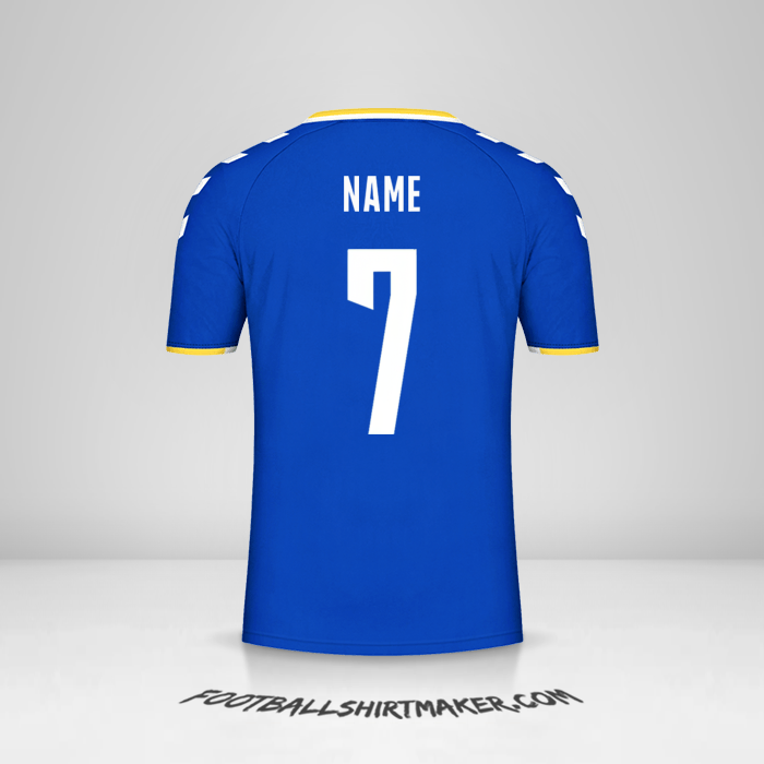Trikot Everton FC Cup 2021/2022 -  name - 7