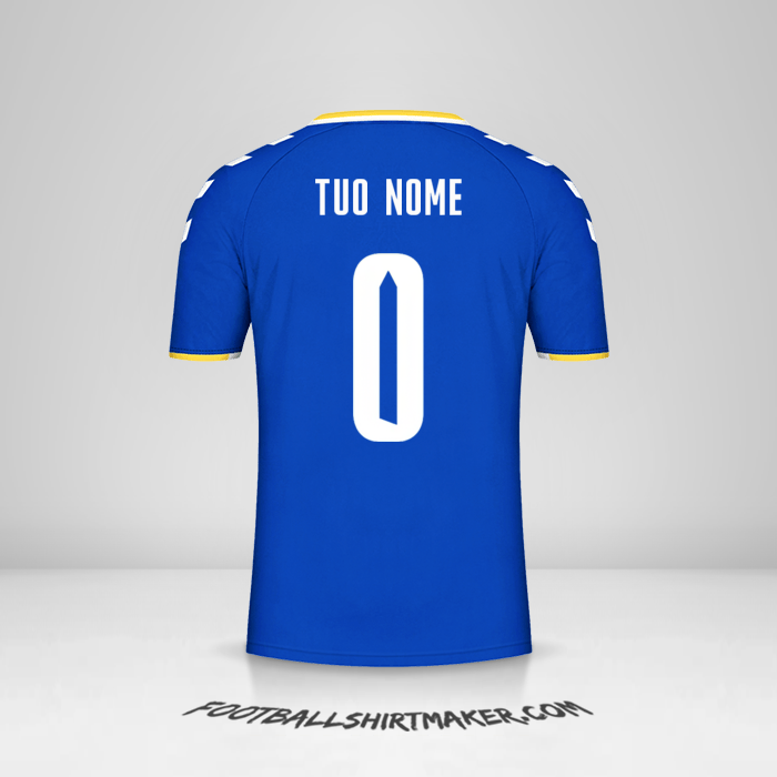 Maglia Everton FC Cup 2021/2022 -  tuo nome - 0
