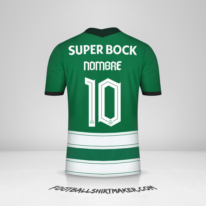 Jersey Sporting Clube Allianz Cup 2022/2023 -  nombre - 10