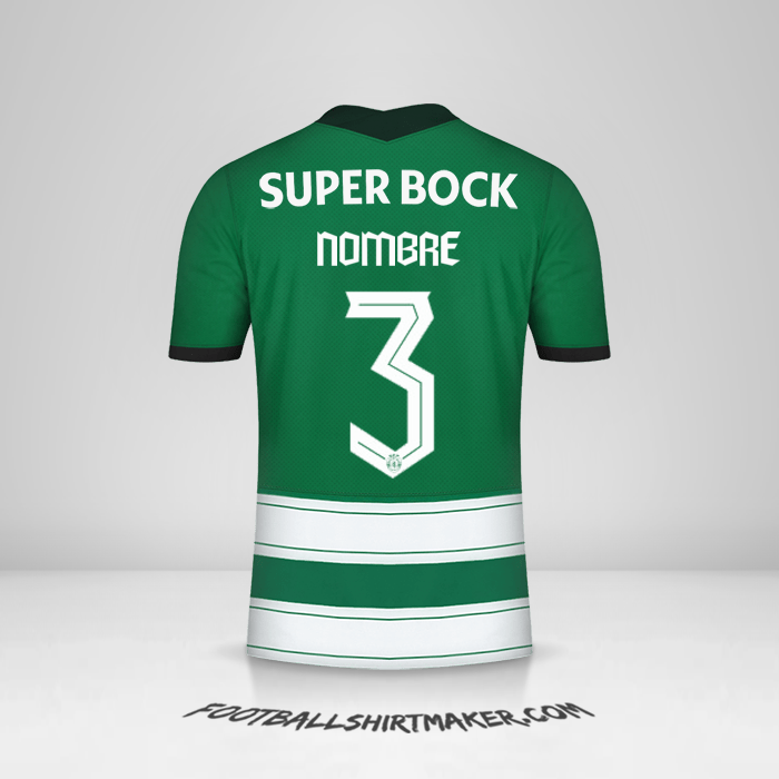 Jersey Sporting Clube Allianz Cup 2022/2023 -  nombre - 3