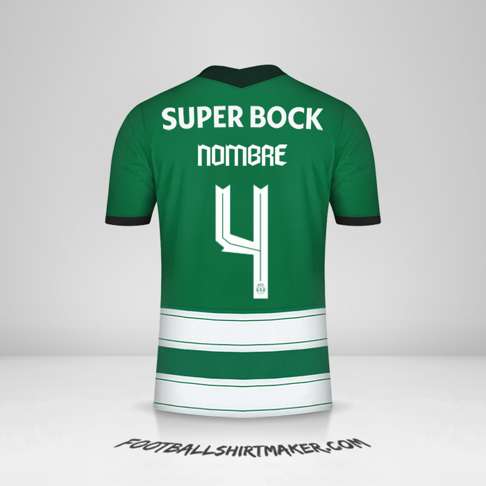 Jersey Sporting Clube Allianz Cup 2022/2023 -  nombre - 4