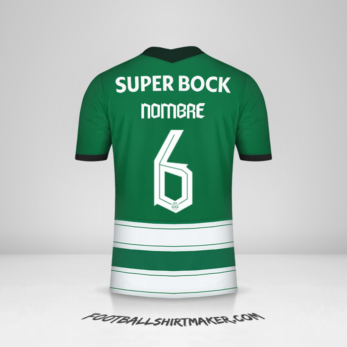 Jersey Sporting Clube Allianz Cup 2022/2023 -  nombre - 6