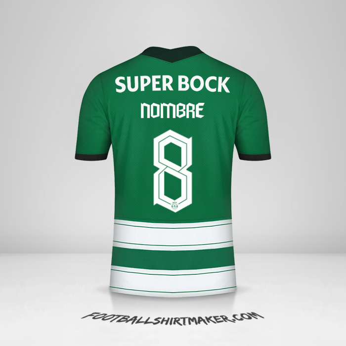 Jersey Sporting Clube Allianz Cup 2022/2023 -  nombre - 8