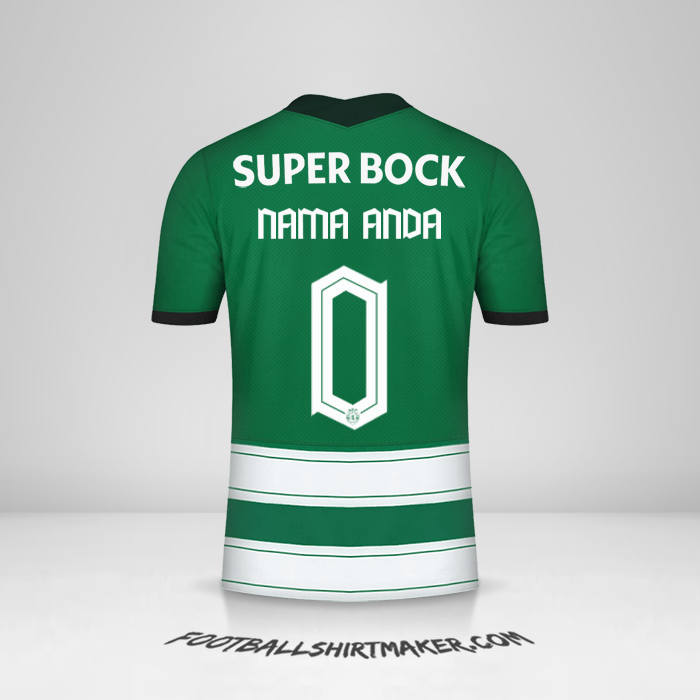 Jersey Sporting Clube Allianz Cup 2022/2023 -  nama anda - 0