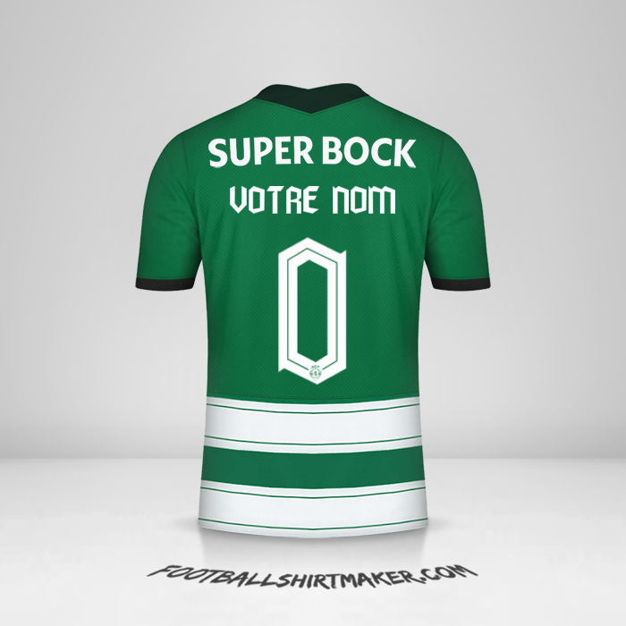 Maillot Sporting Clube Allianz Cup 2022/2023 -  votre nom - 0