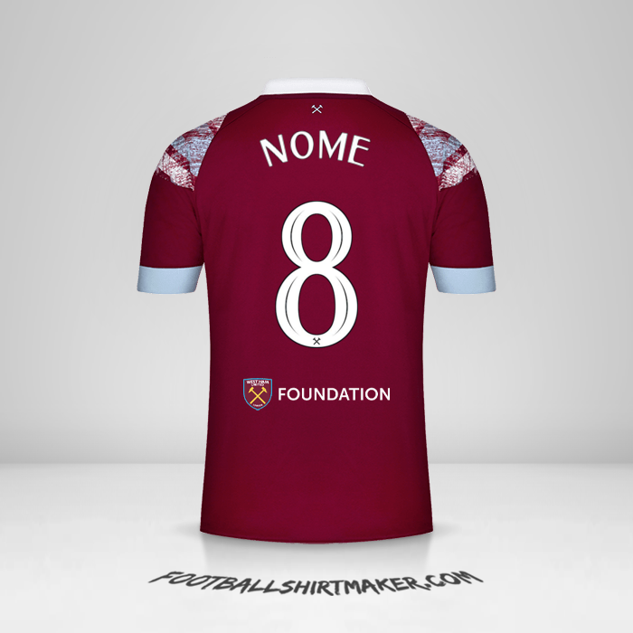 Camisola West Ham United FC Cup 2022/2023 -  nome - 8