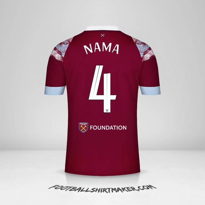 Jersey West Ham United FC Cup 2022/2023 -  nama - 4