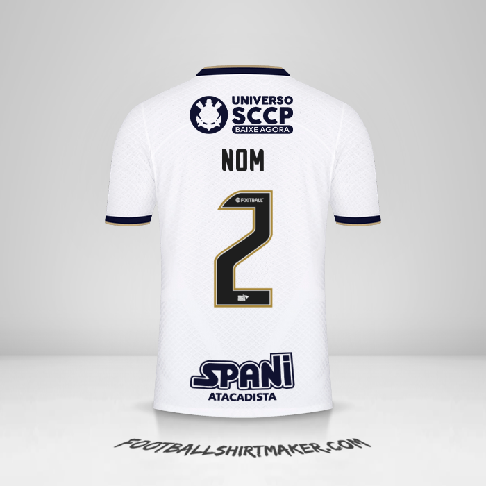 Maillot Corinthians 2022/2023 -  nom - 2