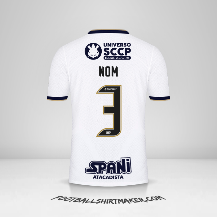 Maillot Corinthians 2022/2023 -  nom - 3