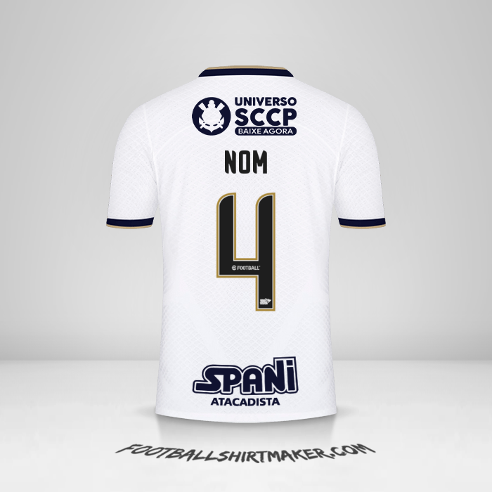 Maillot Corinthians 2022/2023 -  nom - 4