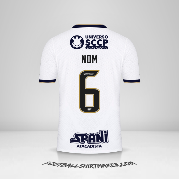 Maillot Corinthians 2022/2023 -  nom - 6