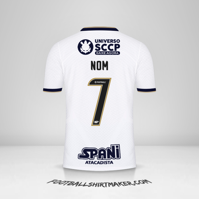 Maillot Corinthians 2022/2023 -  nom - 7