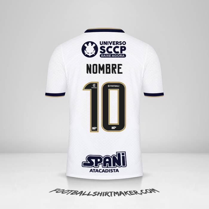 Jersey Corinthians 2022/2023 -  nombre - 10