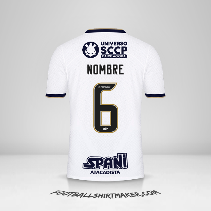 Jersey Corinthians 2022/2023 -  nombre - 6
